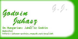 godvin juhasz business card